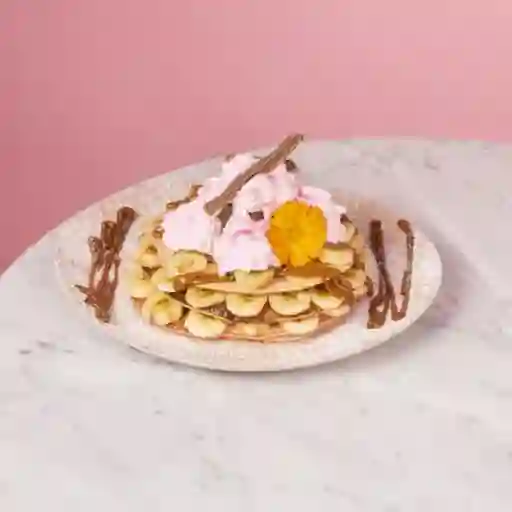 Pancakes Banana Toffee