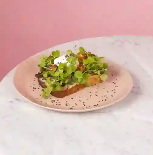 Tostada Benedictino Vegetariana