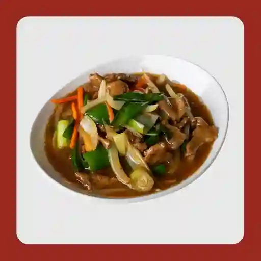 Carne con Salsa de Ostras