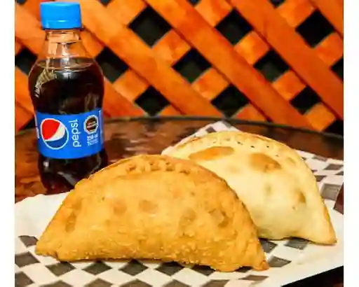 2 Empanadas y Bebida Individual