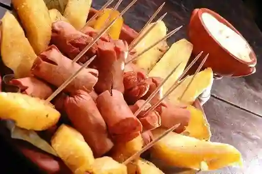 Salchipapa Grande