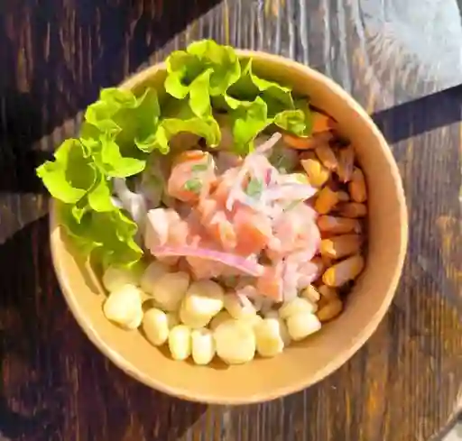 Ceviche de salmón