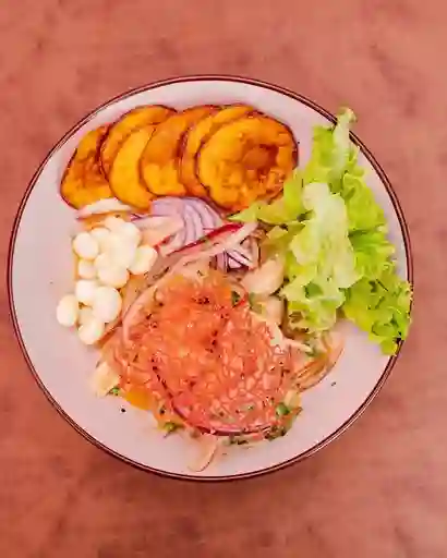 Ceviche Reineta Camarón
