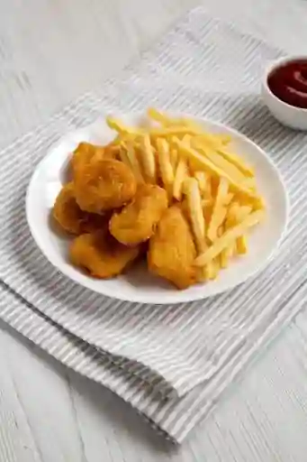 Nuggets de Pollo + Papas