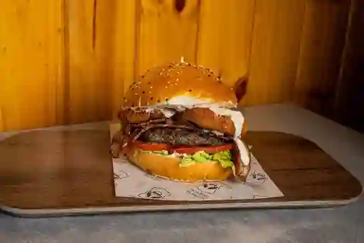 Hamburguesa Sola Bacon Blu
