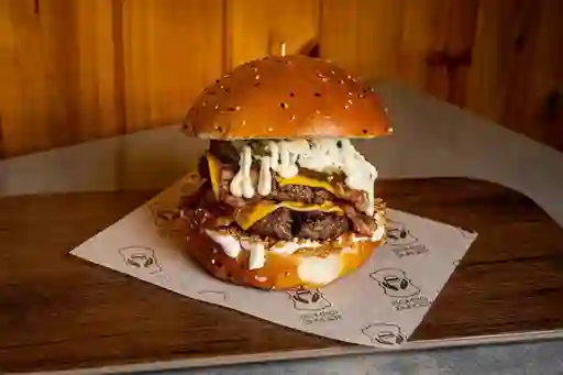 Hamburguesa Sola Doble Onion & Cheese