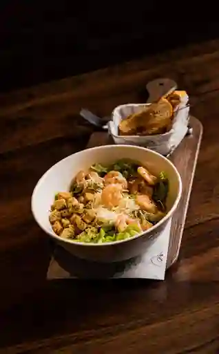 Ensalada Cesar de Camaron