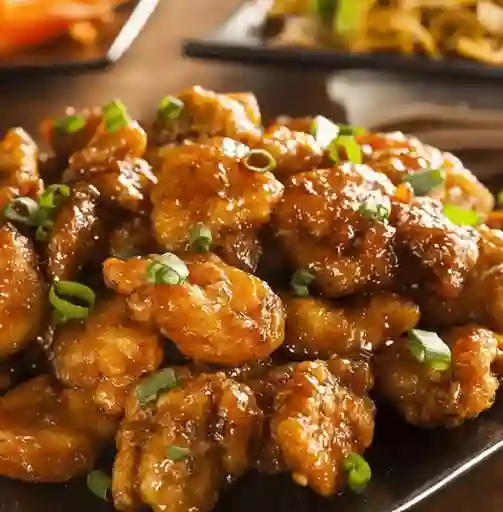 Pollo mandarín (4 uní)