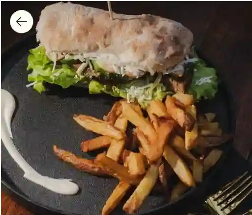 Sándwich 100% Vegana