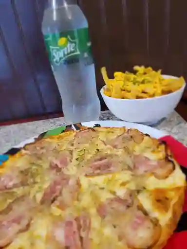 Promo Texana Papas Cheddar Bebida