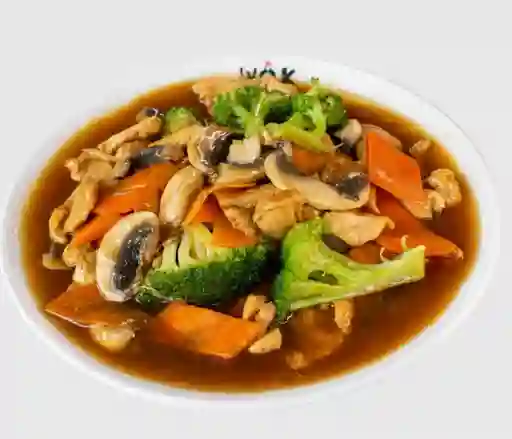 Pollo con Champiñón