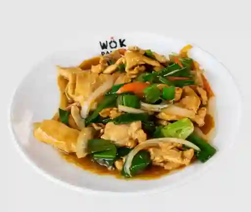 Pollo con Camarón Mongoliano