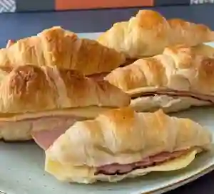 Tapaditos Mini Croissant Jamón Queso (8 Unid.)
