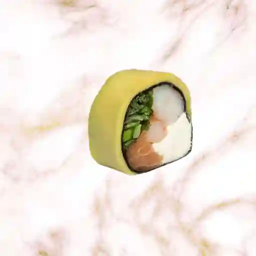 Salmón Camarón Envuelto En Palta