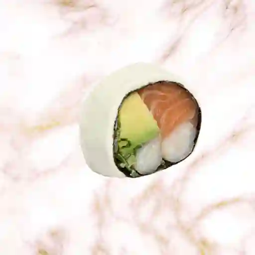 Salmón Camarón Envuelto En Queso Crema