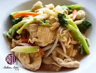 Chapsui De Cerdo Con Arroz Chaufan