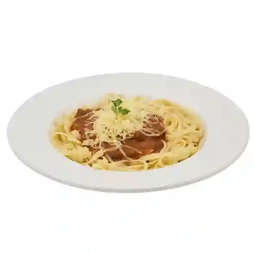 Tagliatelle Con Salsa De Carne