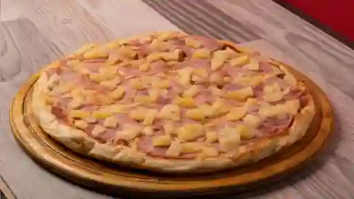 Pizza hawaiana familiar