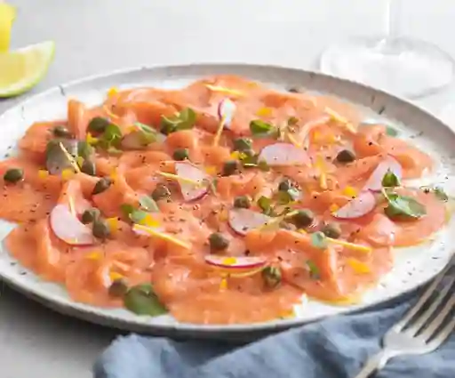 Carpaccio De Salmón O Carne