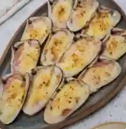 Machas a La Parmesana