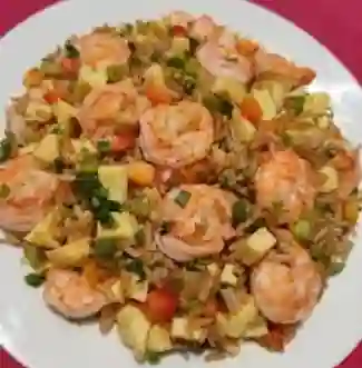 Arroz Chaufa Con Langostinos