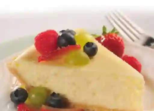 Postre Cheesecake Con Frutas