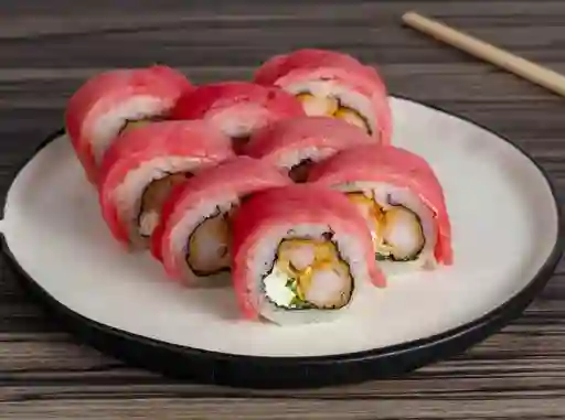 Ebi Tempura Tuna Roll