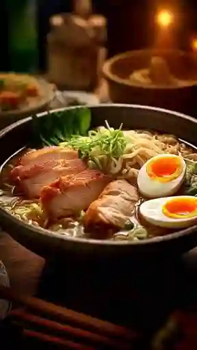 Ramen de Pechuga a la Plancha