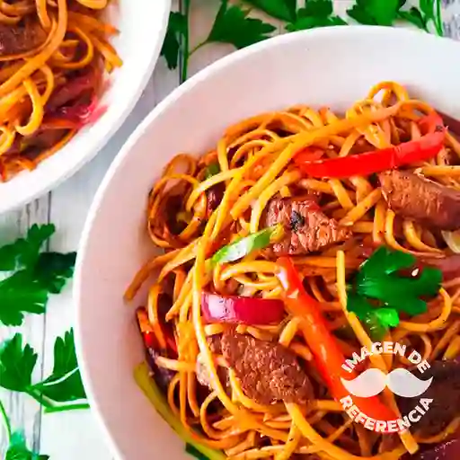 Tallarin Chaumin Camarón