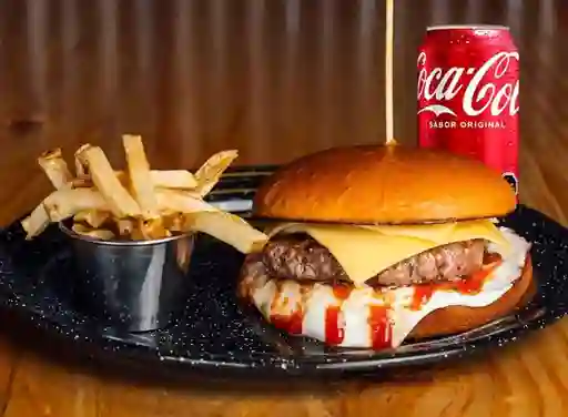 Burger Simple Papas Bebida