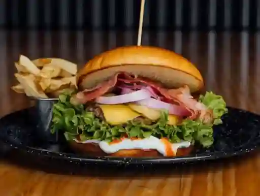 Bacon Cheese Burger Papas