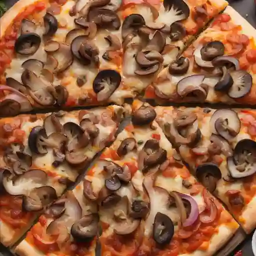 Pizza Vegetariana para Compartir
