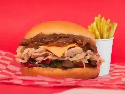 Chicken Philly Sándwich + Snack