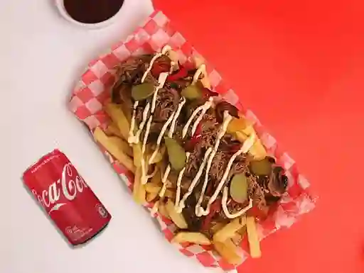 Papas Mr Taste + Bebida