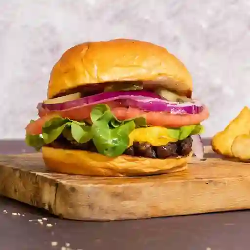 American Classic Simple con Papas Fritas