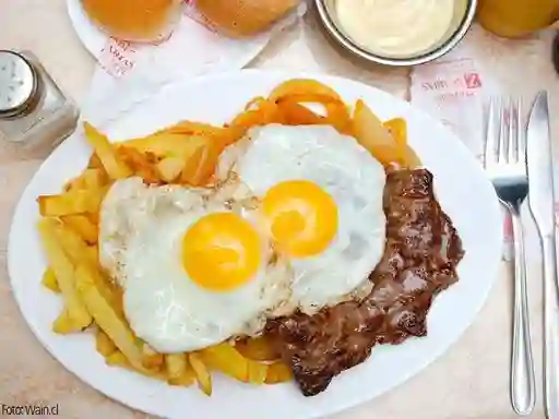 Bistec a Lo Pobre
