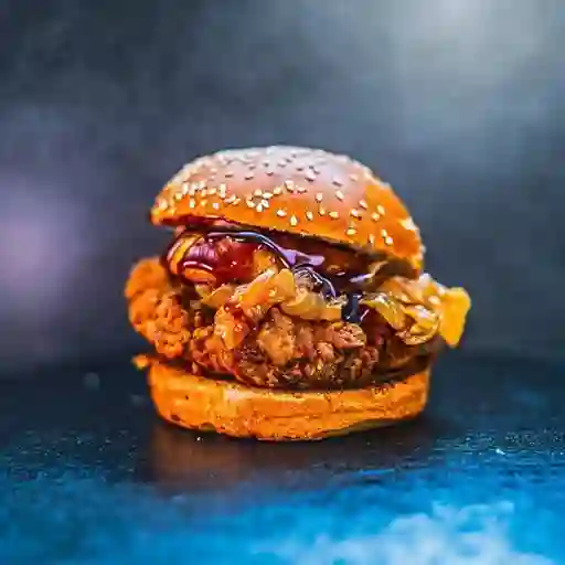 Chicken Bbq + Papas Fritas