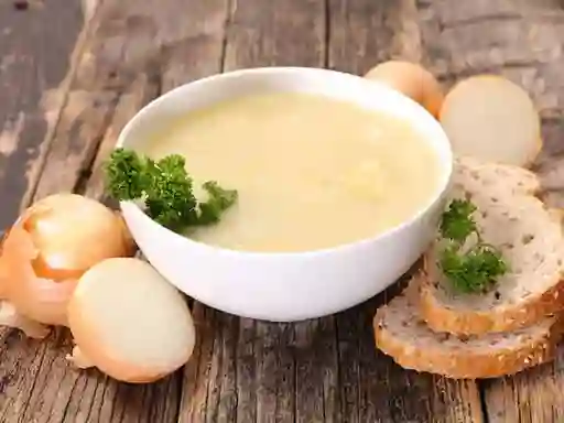 Crema de Cebolla Al Gratín