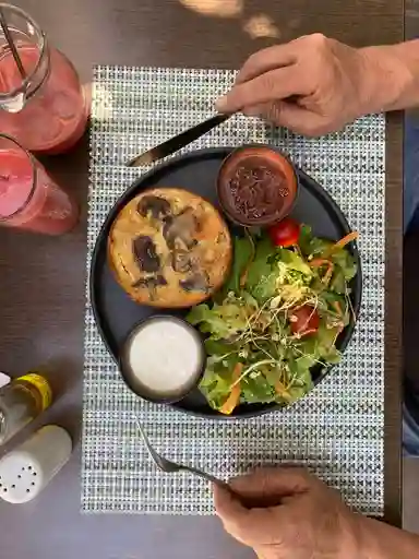 Quiche Brócoli Fiorentina