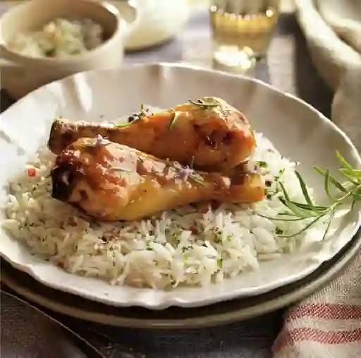 Pollo Asado con Arroz