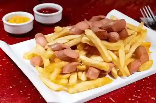 Salchipapas Medianas