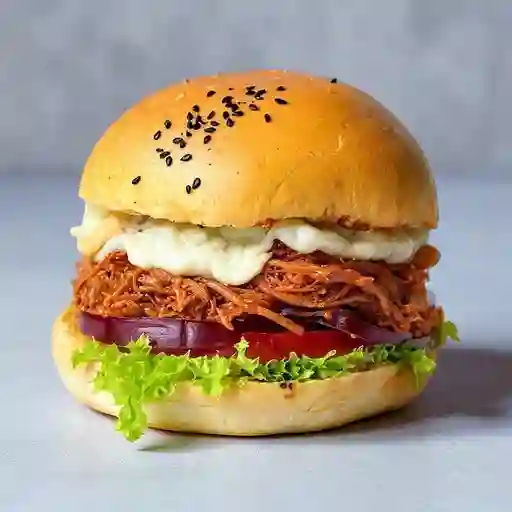 Hamburguesa Mechada