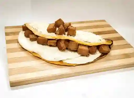 Cachapa con Cerdo Frito