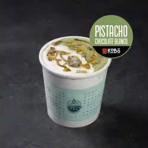 Helado de Pistacho Chocolate Blanco