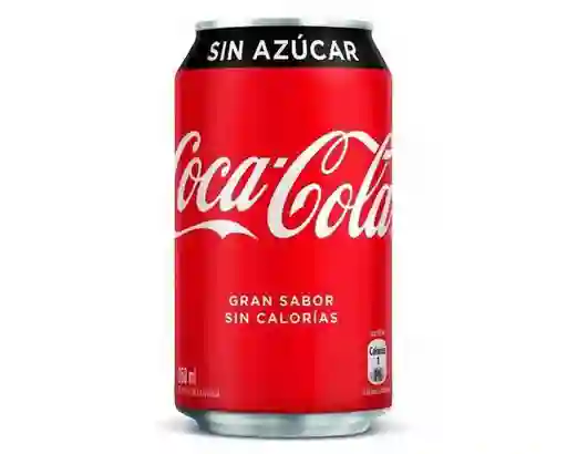 Coca Cola sin Azucar Lata 350 ml