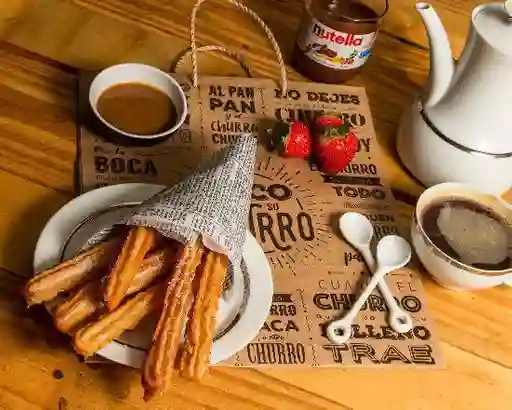 6 Churros Españoles con 1 Salsa