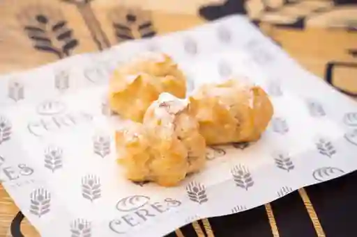 Profiterol Relleno Pastelera