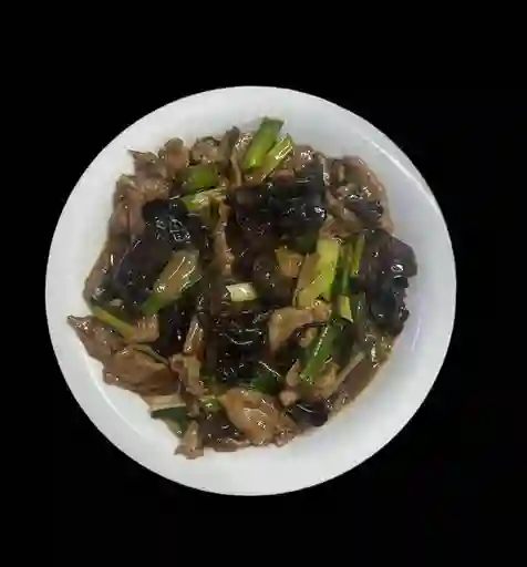 Carne con Alga China