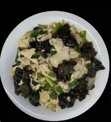 Pollo con Alga China