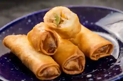 10 Mini Arrollados Primavera con Nori